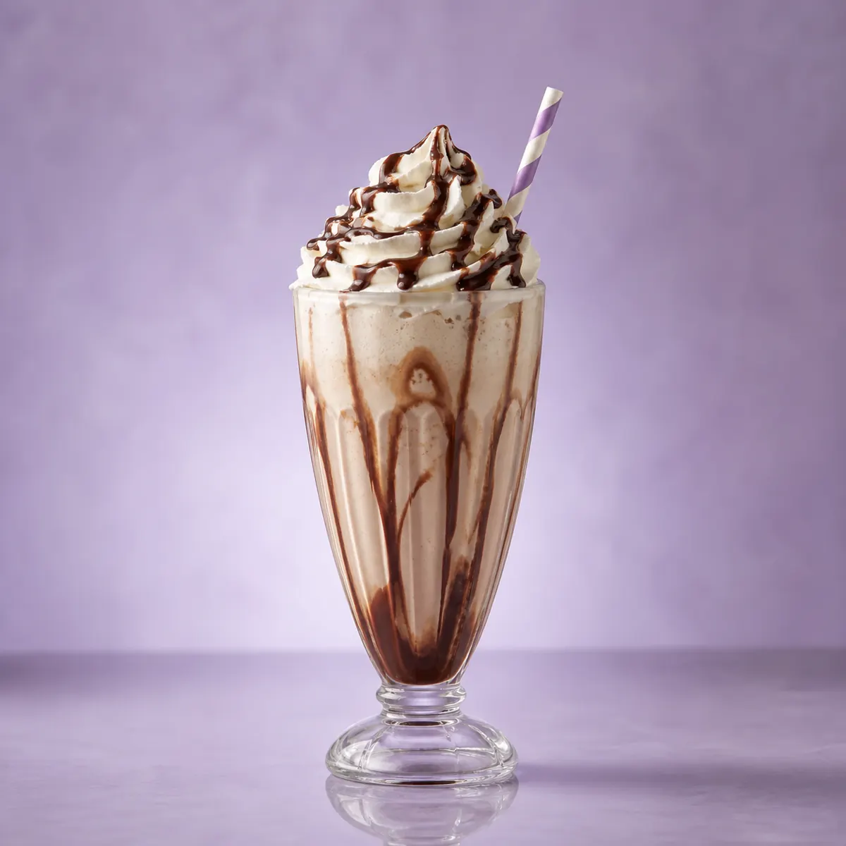 Milk-shake na taça